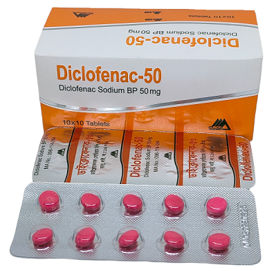 Diclofenac 50mg tablet
