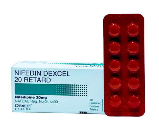 Nifedipine (20mg)